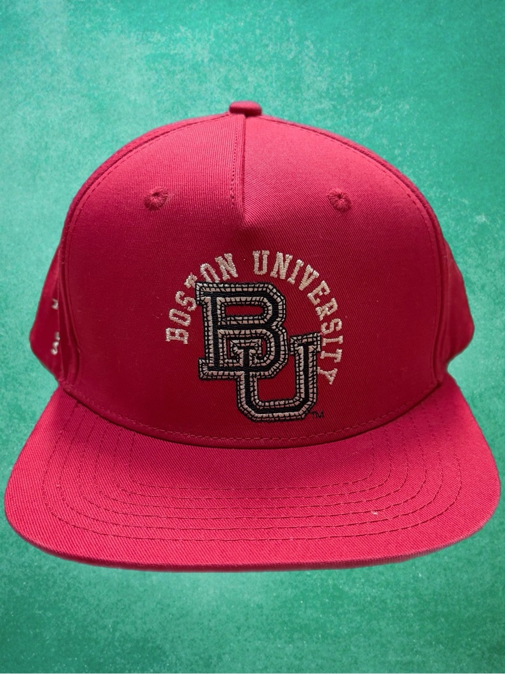 Boston University Cactus Jack Mitchell Ness Snapback